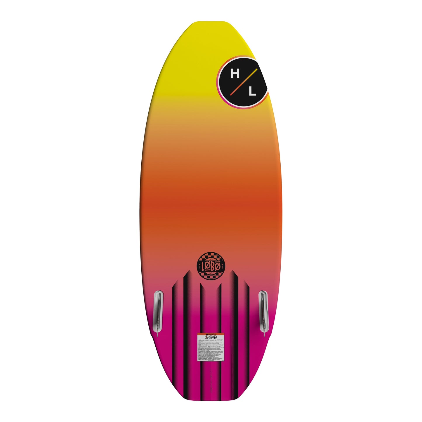 2027 Hyperlite Lobo Wakesurfer — base and fin setup