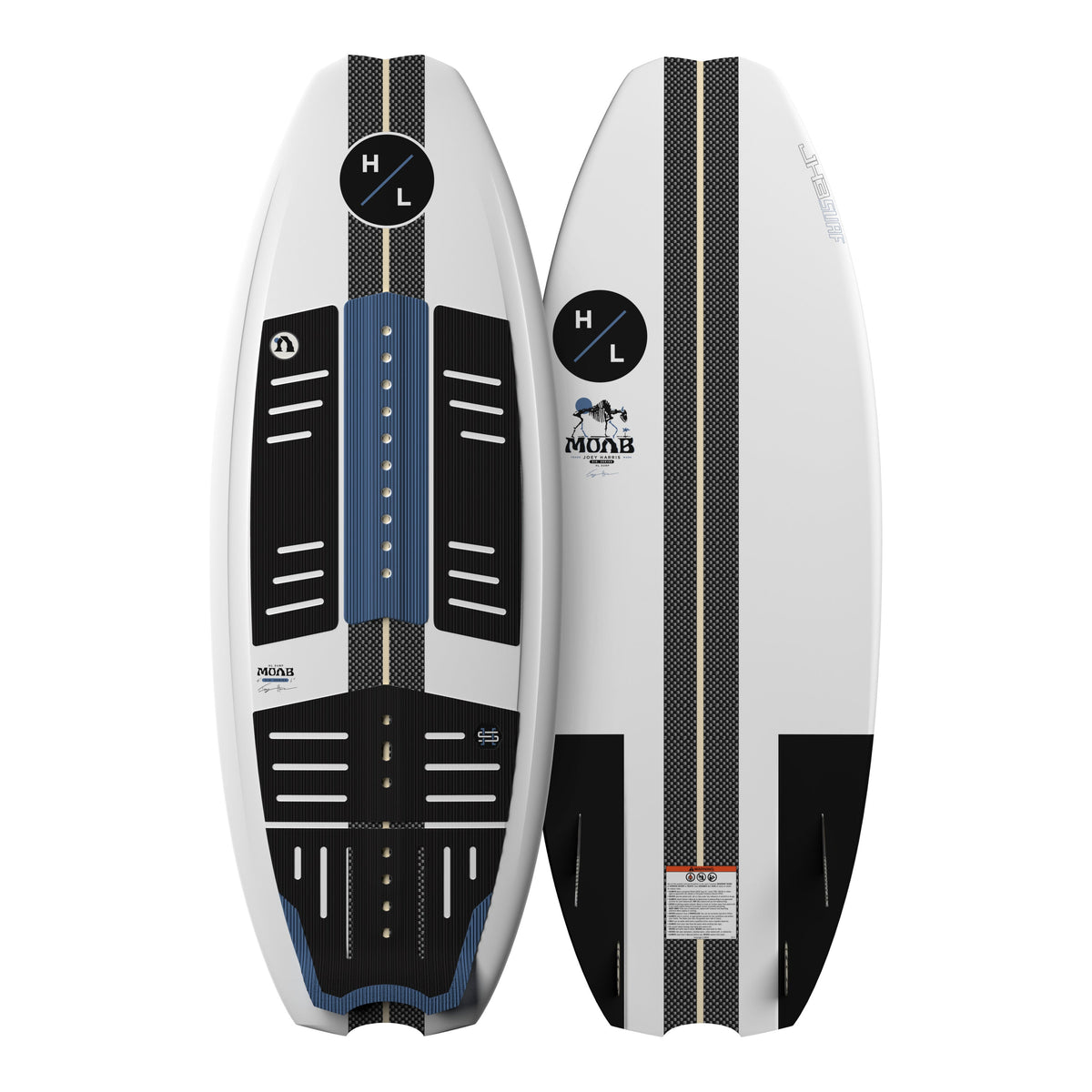 2027 Hyperlite Moab Wakesurfer — topsheet and base