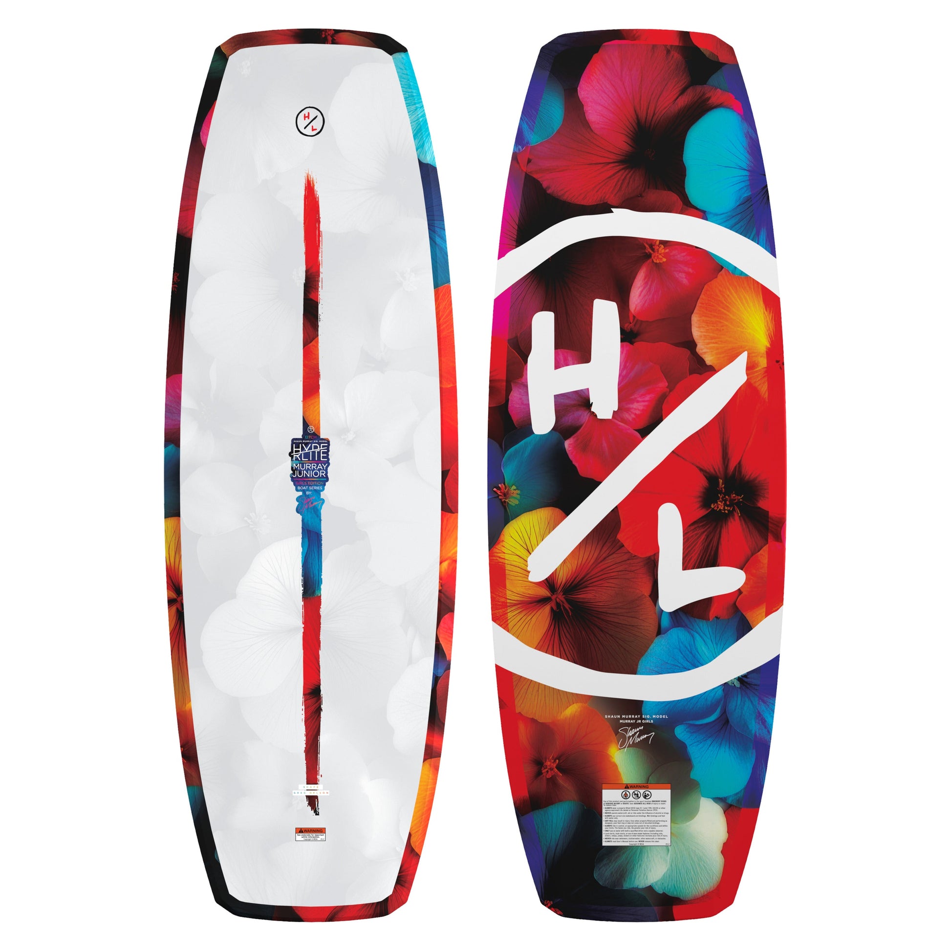 2027 Hyperlite Murray Jr. Girls Wakeboard — topsheet and base