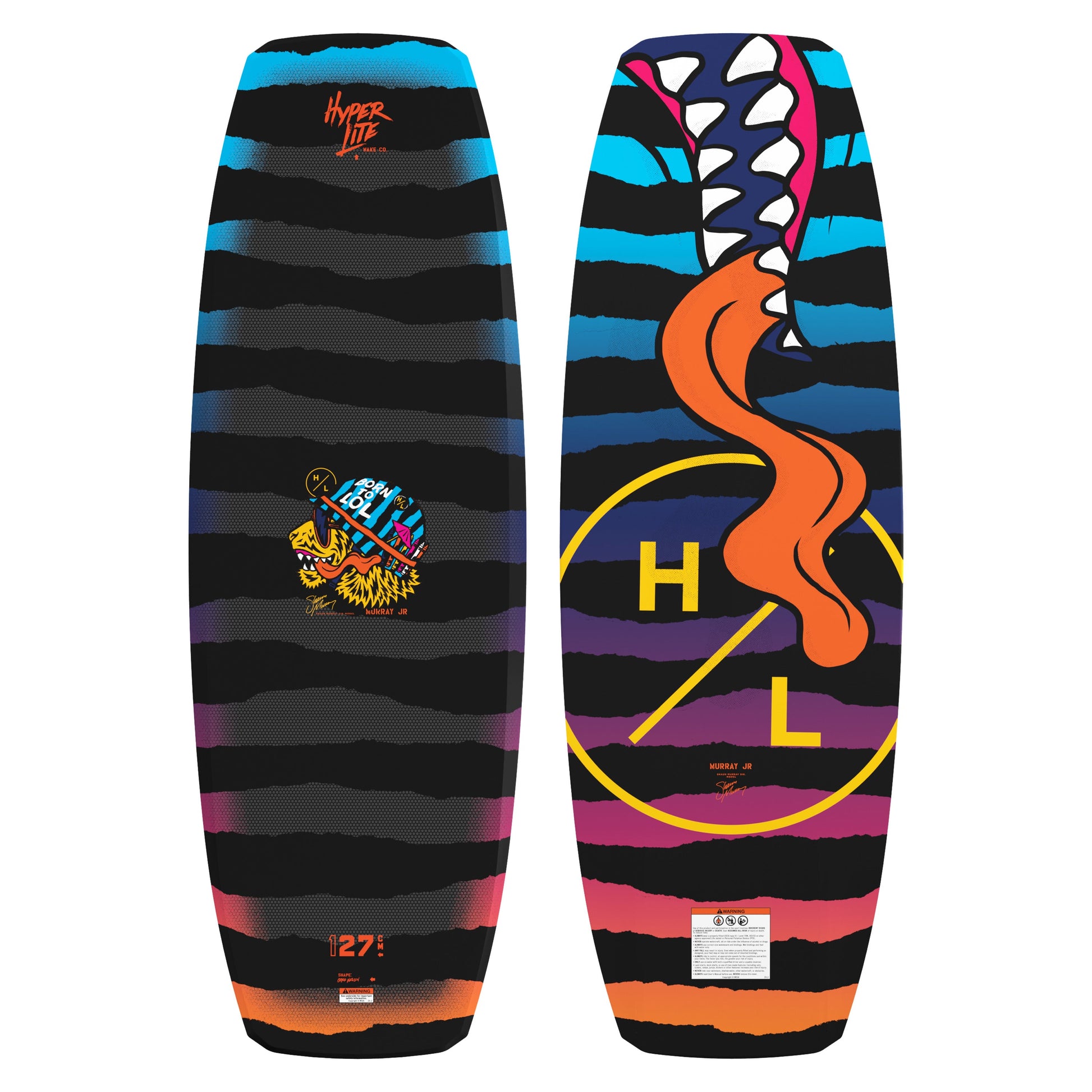 2027 Hyperlite Murray Jr. Wakeboard — topsheet and base