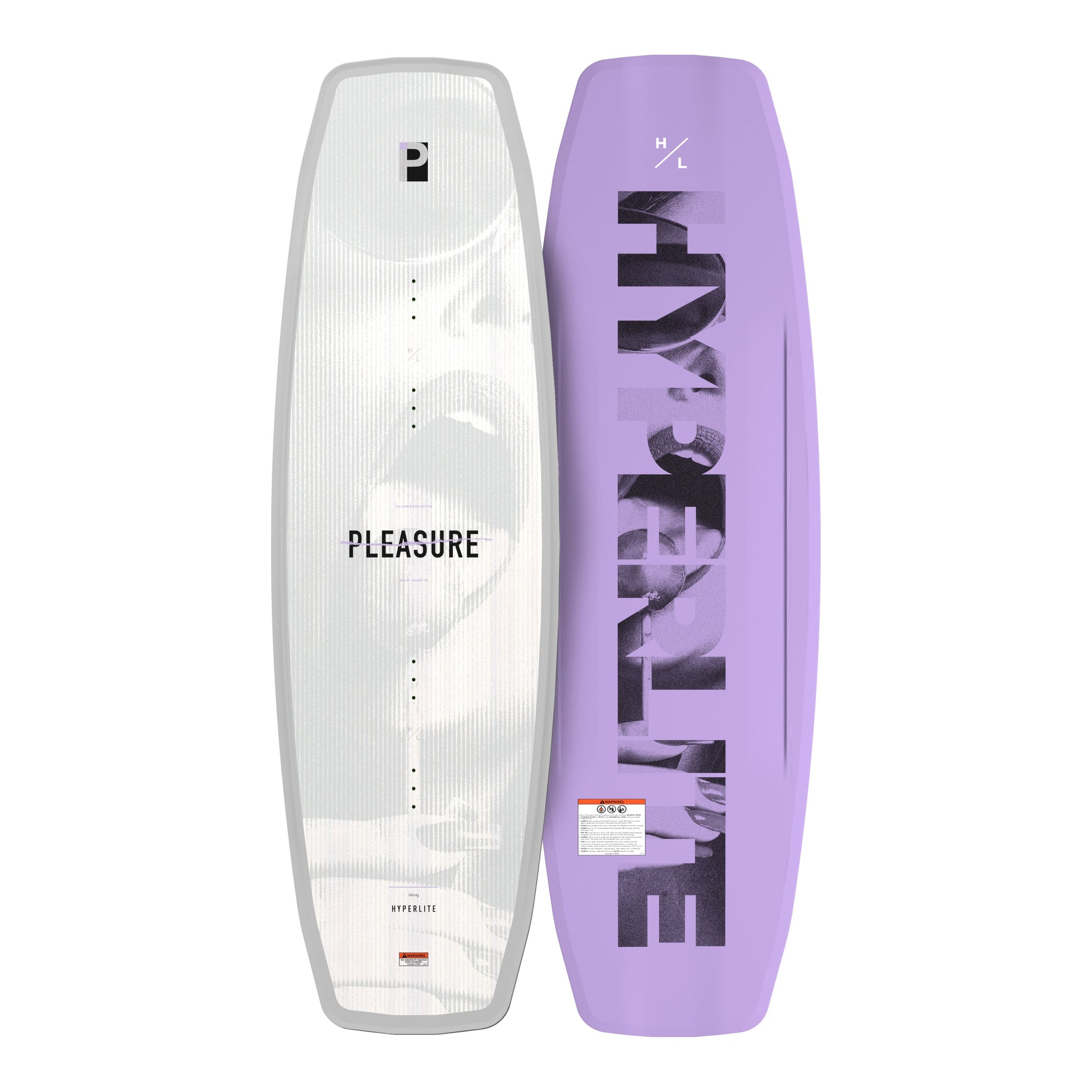2027 Hyperlite Pleasure Wakeboard — topsheet and base