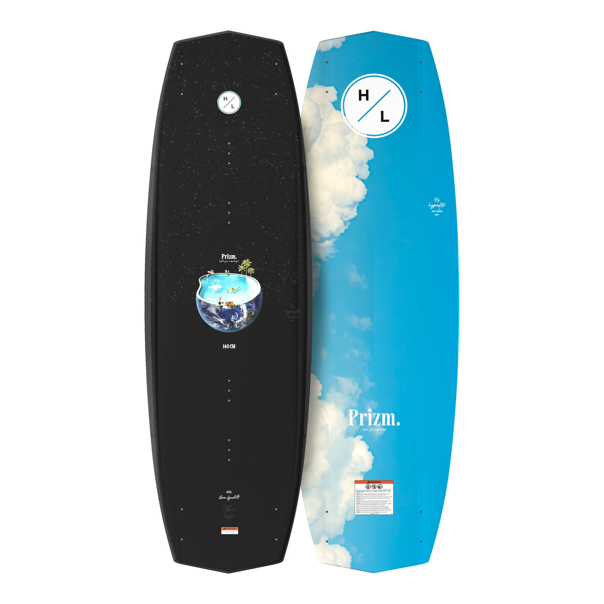 2027 Hyperlite Prizm Wakeboard — topsheet and base