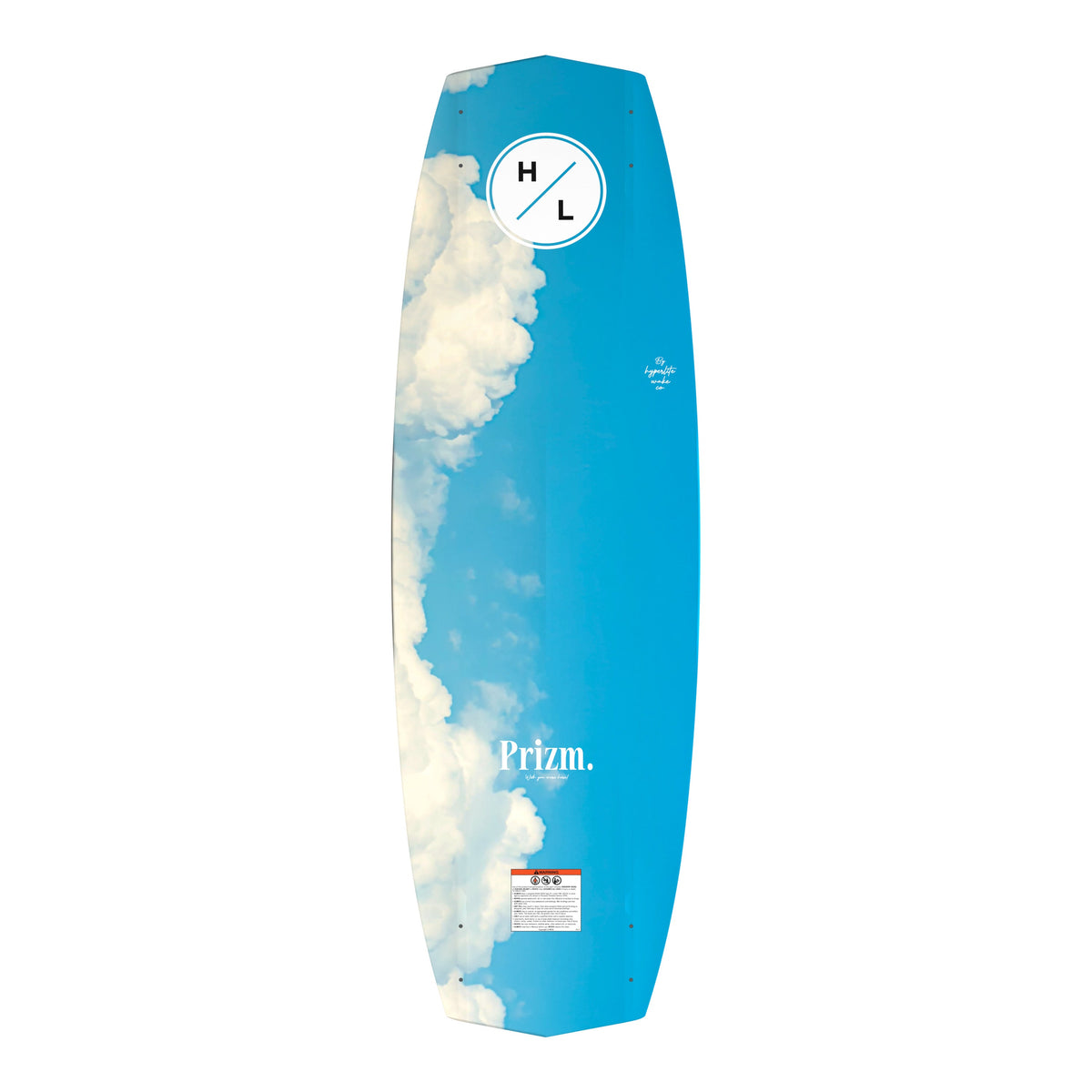 2027 Hyperlite Prizm Wakeboard — base and channels