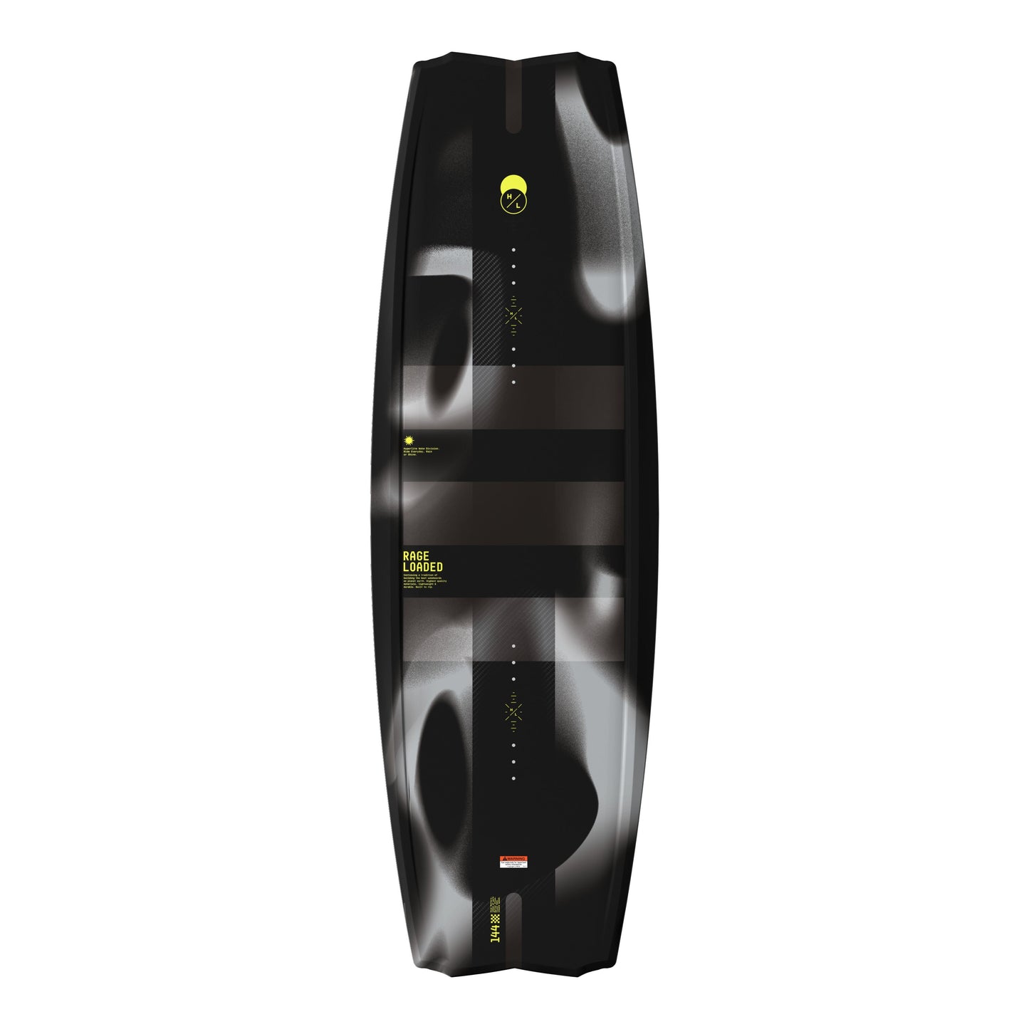 2027 Hyperlite Rage Loaded Wakeboard — topsheet graphic