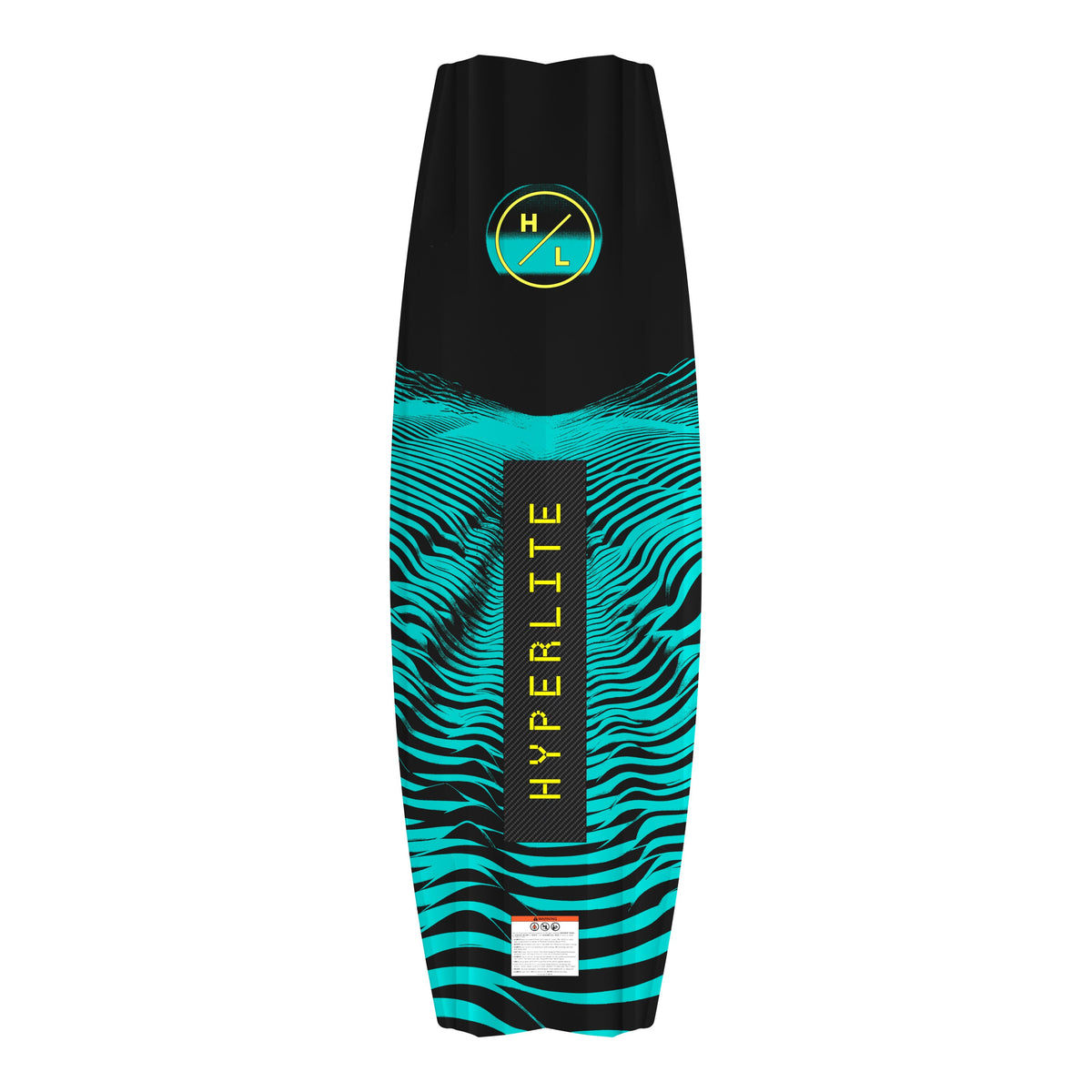 2027 Hyperlite Rage Loaded Wakeboard — base and channels
