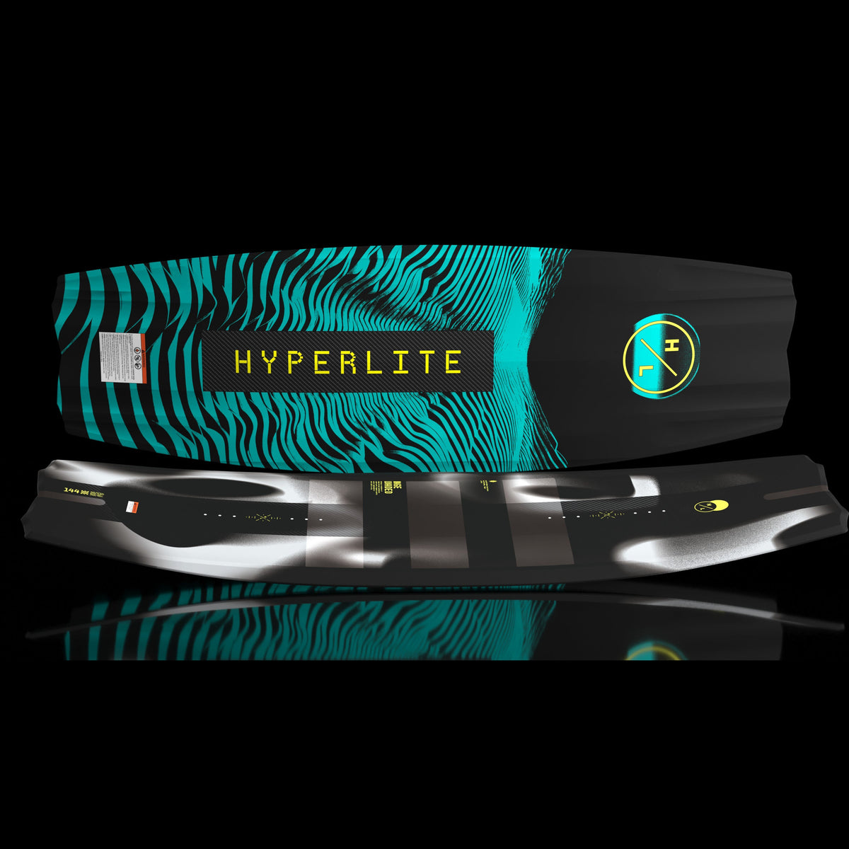 2027 Hyperlite Rage Loaded Wakeboard — profile detail