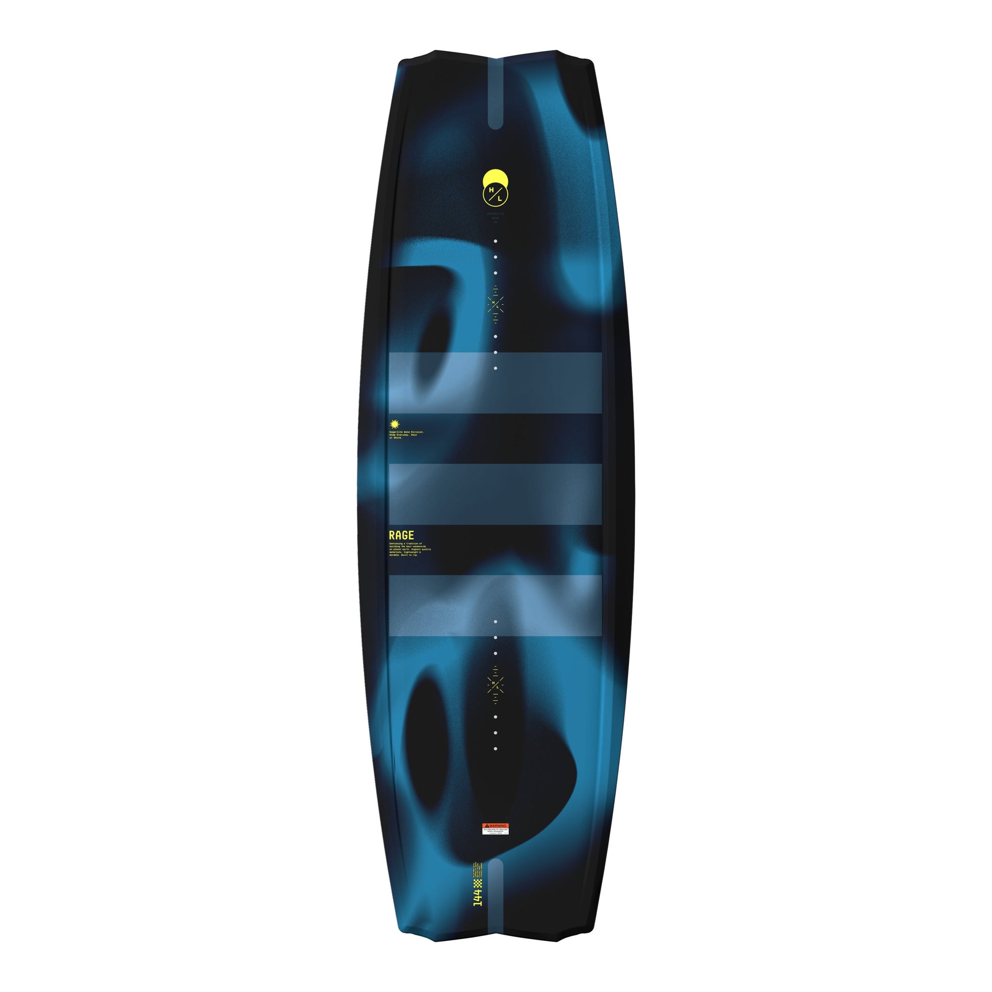 2027 Hyperlite Rage Wakeboard — topsheet graphic