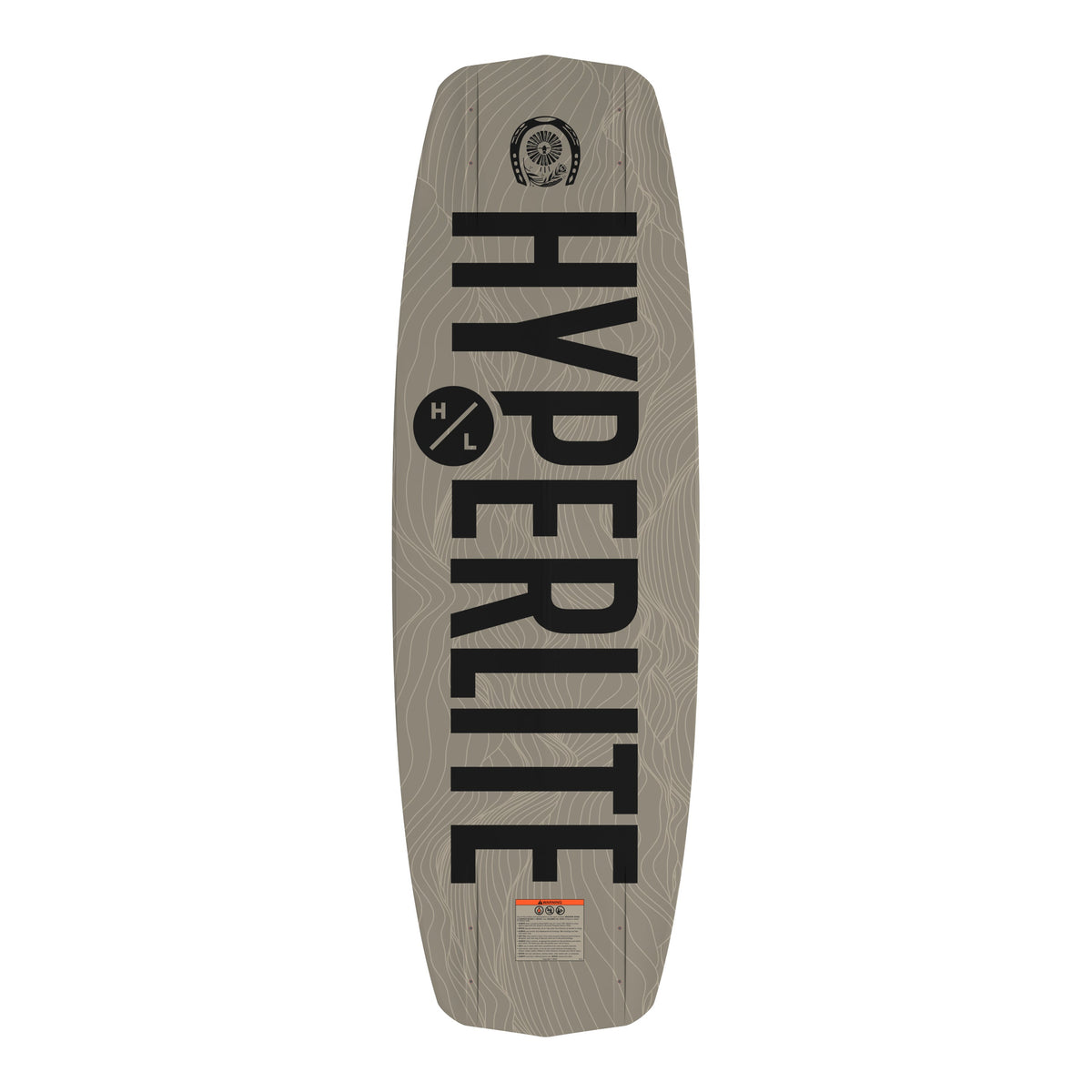 2027 Hyperlite Sender Wakeboard — base and channels