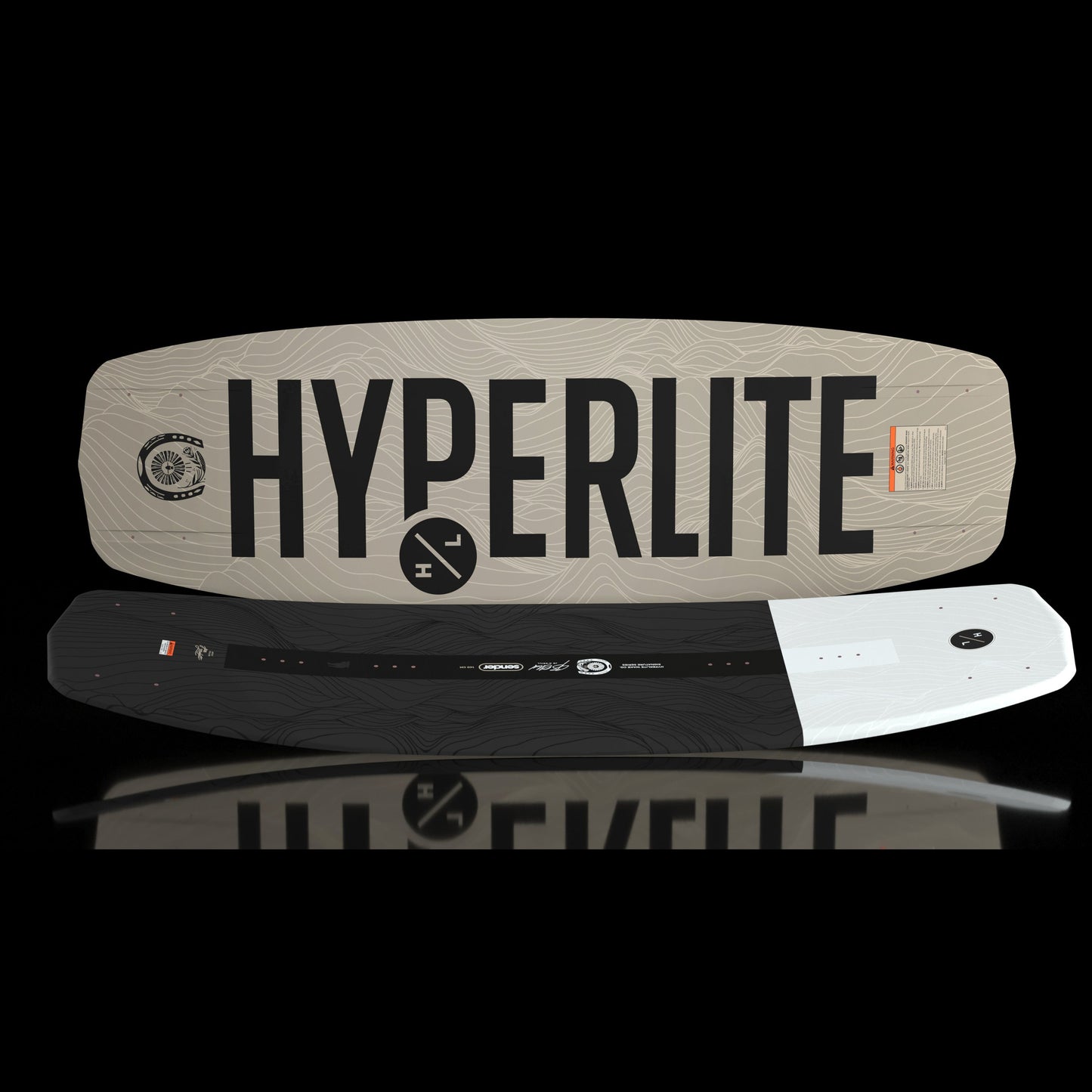 2027 Hyperlite Sender Wakeboard — profile detail