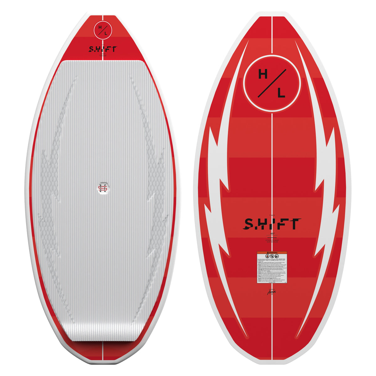 2027 Hyperlite Shift Wakesurfer — topsheet and base