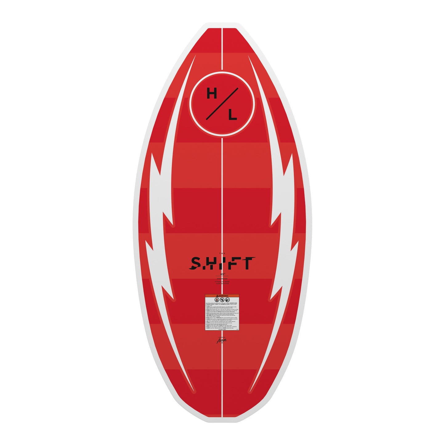 2027 Hyperlite Shift Wakesurfer — base and fin setup