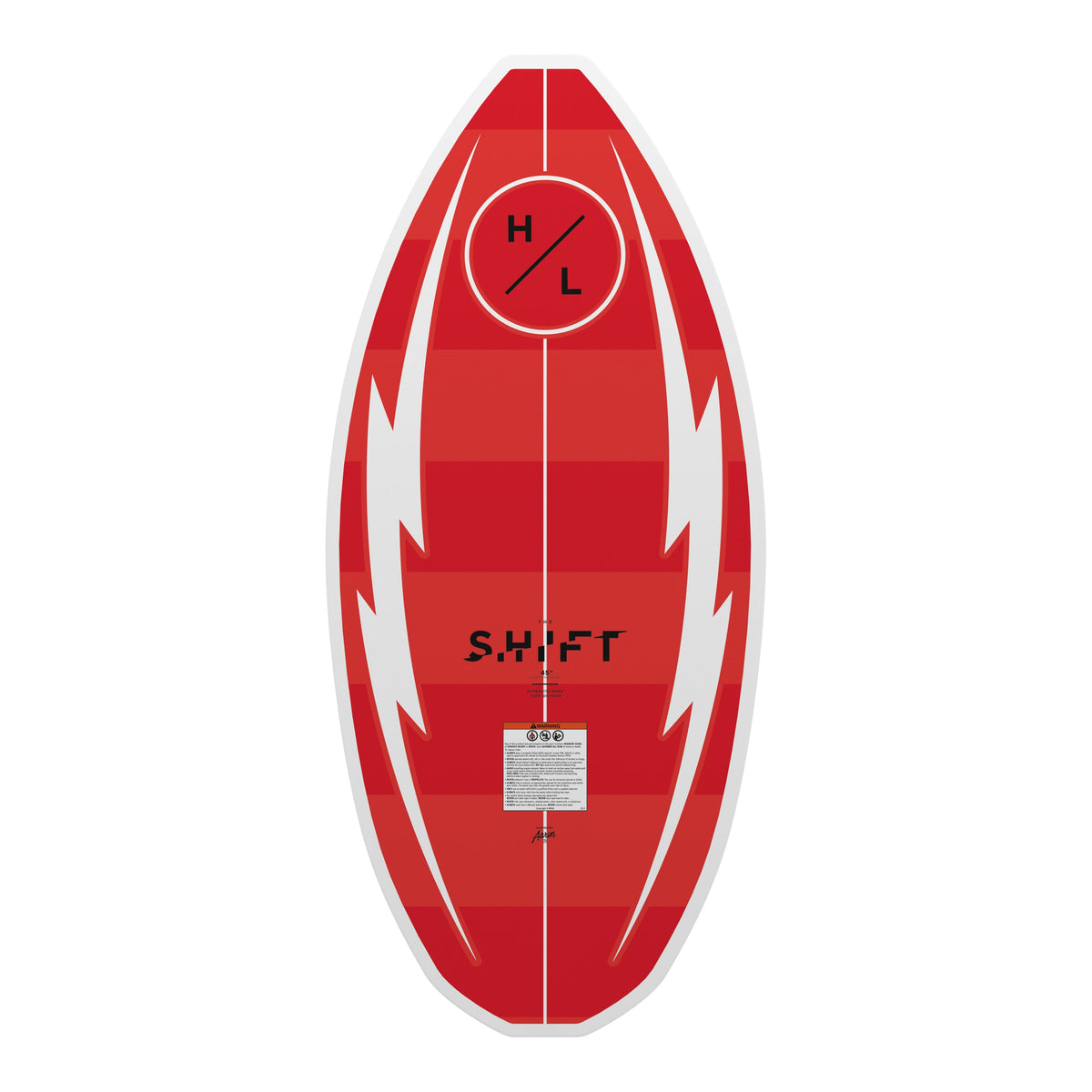 2027 Hyperlite Shift Wakesurfer — base and fin setup