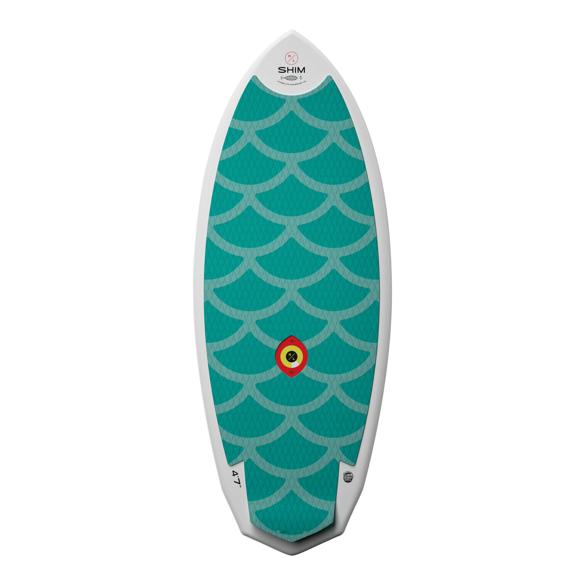 2027 Hyperlite Shim Wakesurfer — topsheet graphic