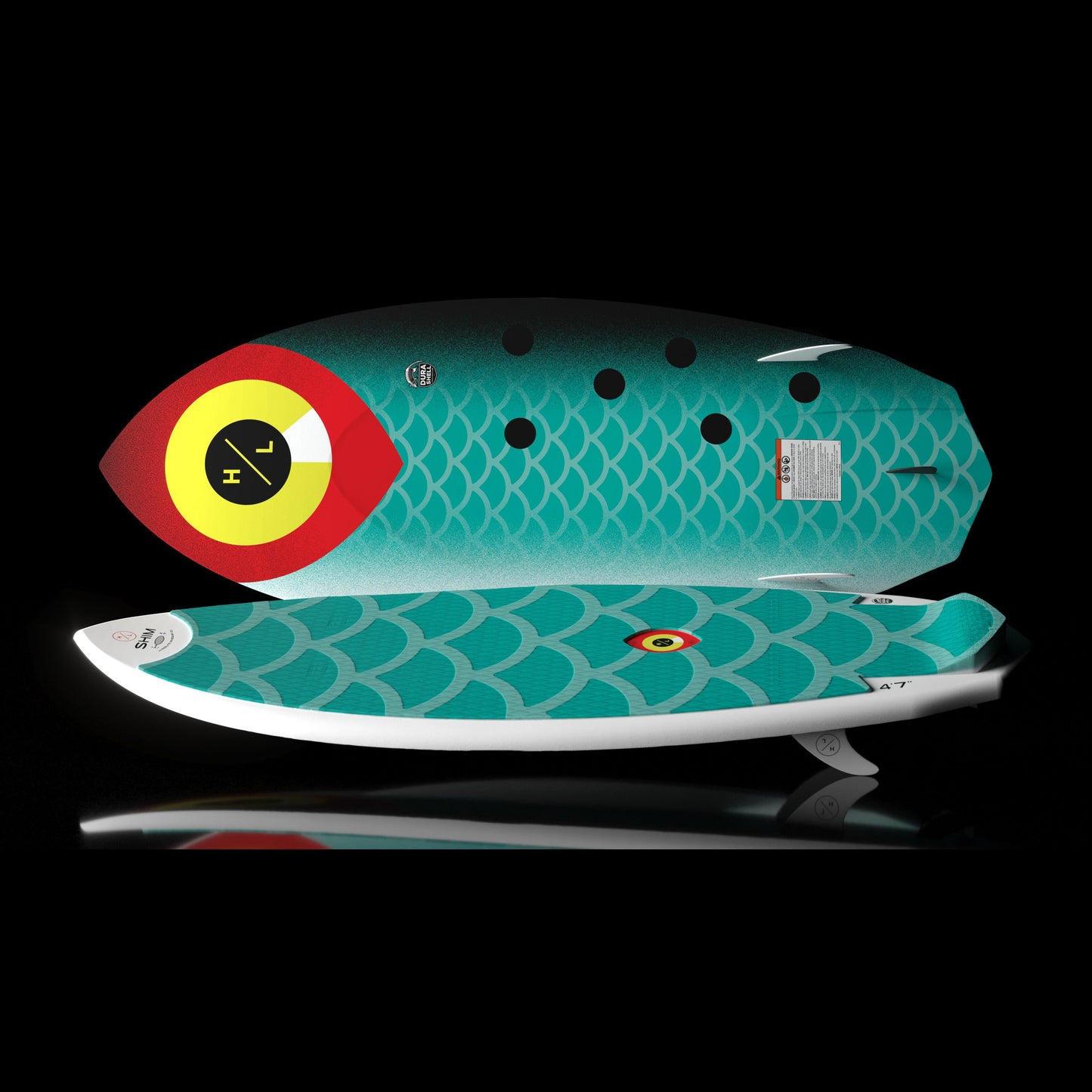 2027 Hyperlite Shim Wakesurfer — profile detail