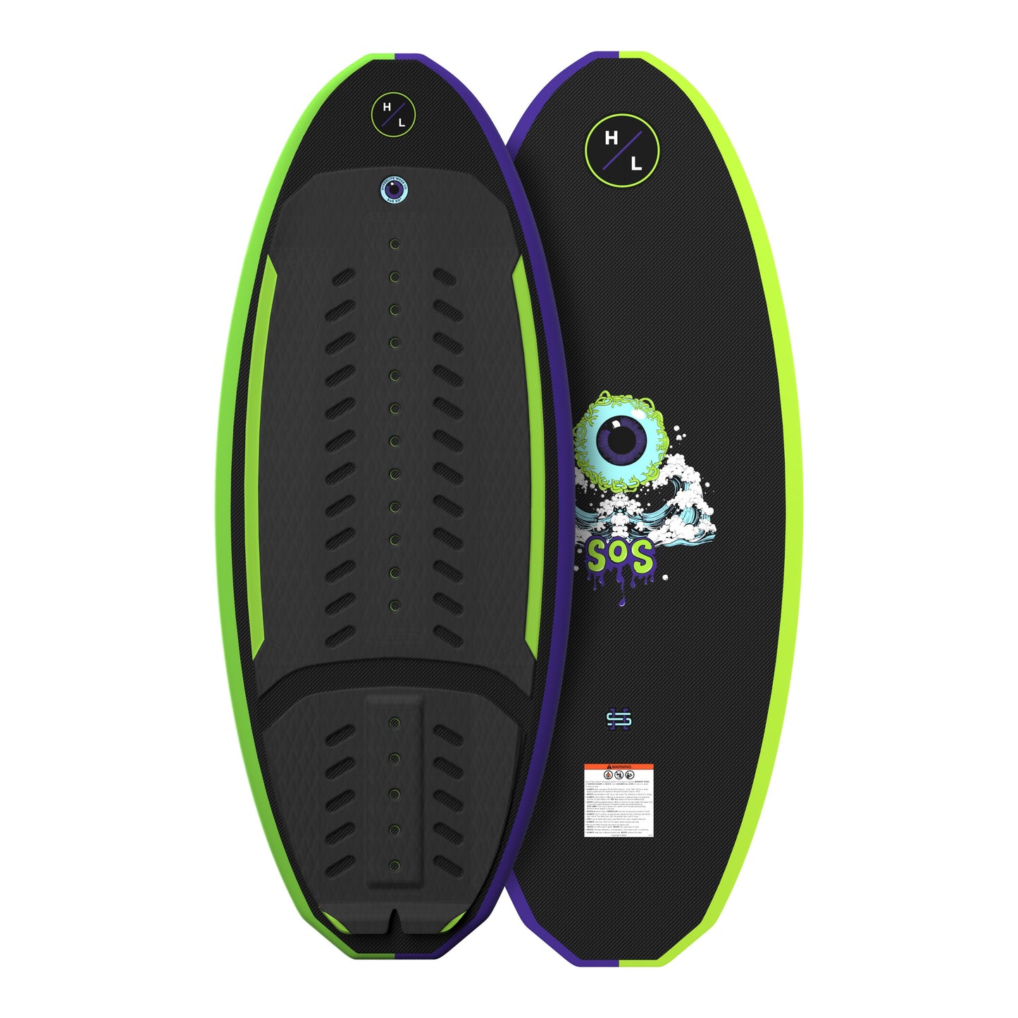 2027 Hyperlite SoS Wakesurfer — topsheet and base