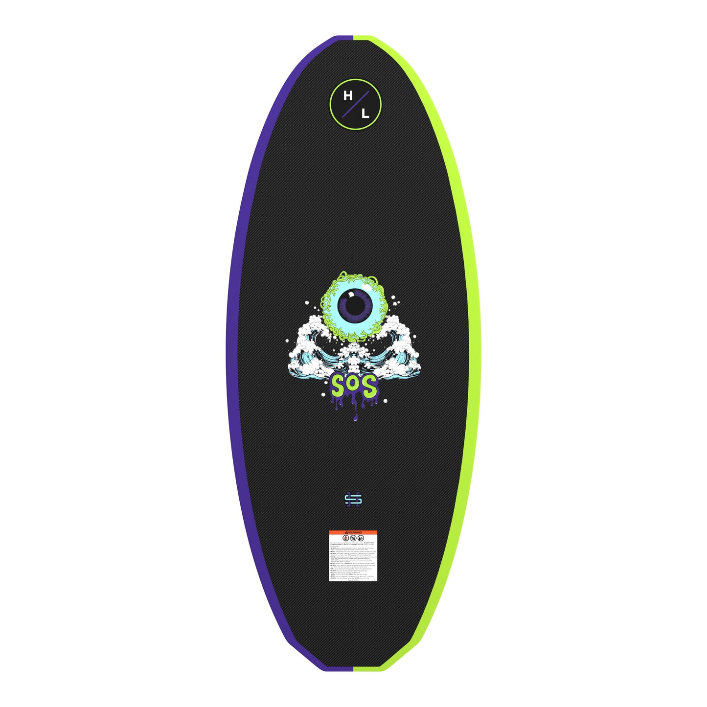 2027 Hyperlite SoS Wakesurfer — base and fin setup