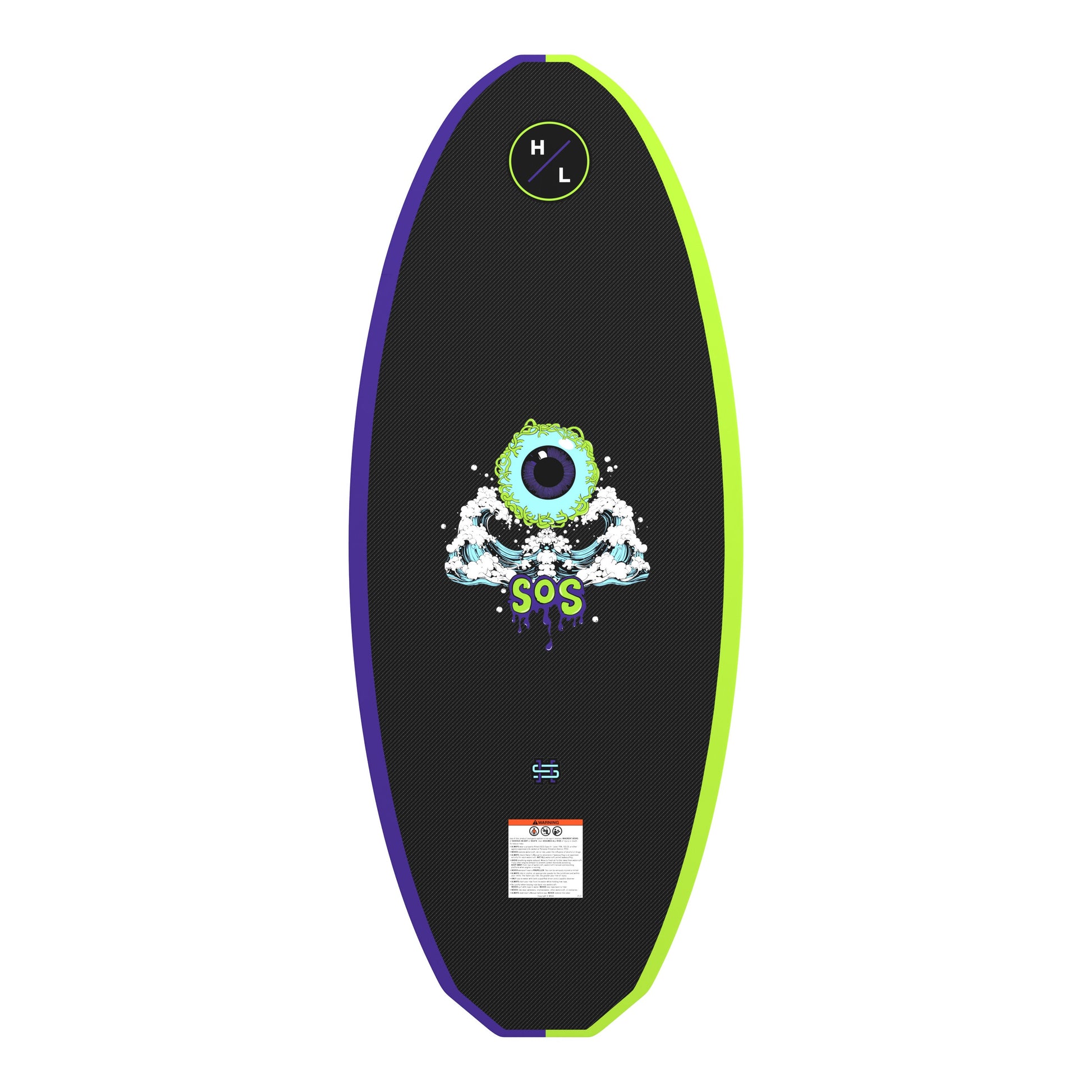 2027 Hyperlite SoS Wakesurfer — base and fin setup