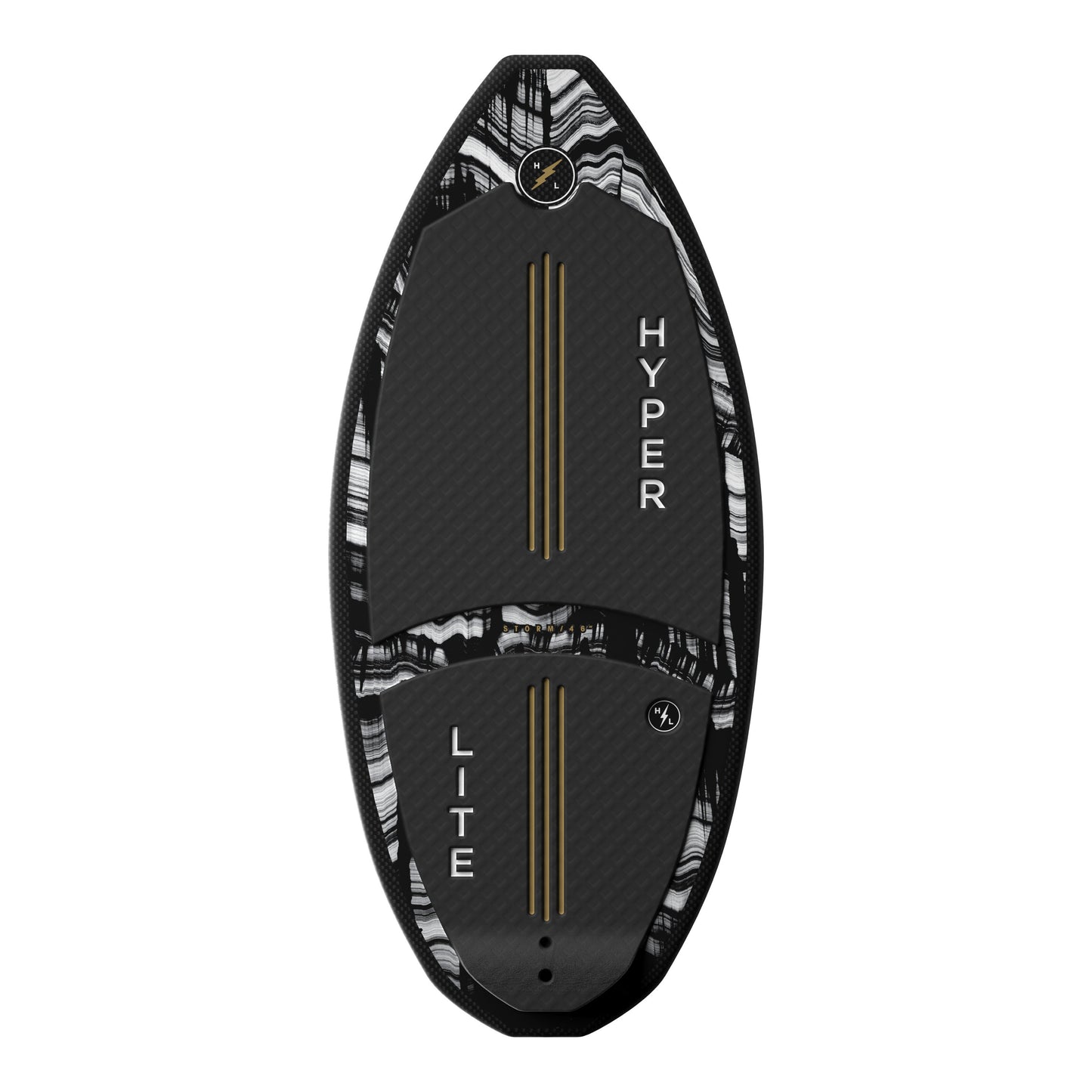 2027 Hyperlite Storm Wakesurfer — topsheet graphic