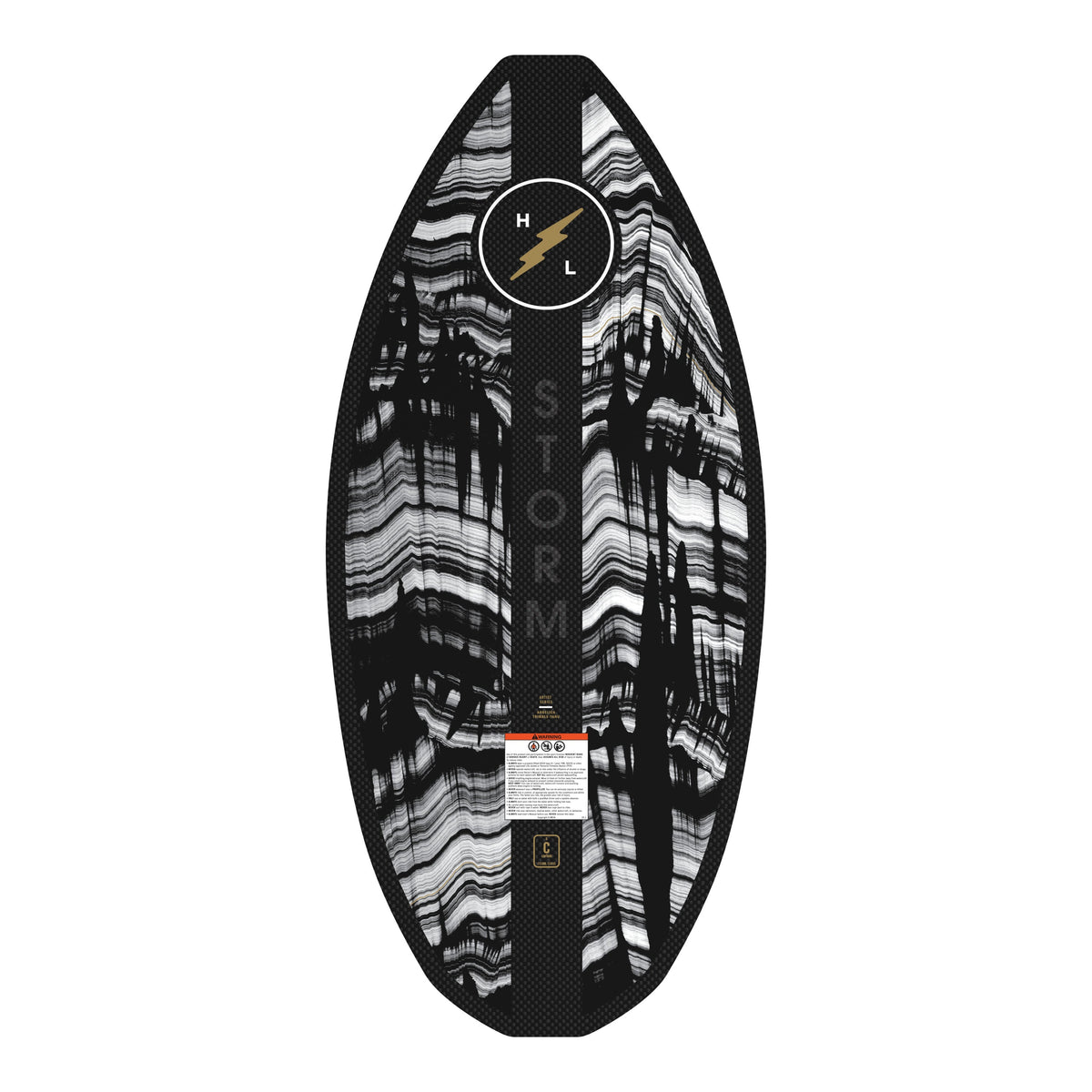 2027 Hyperlite Storm Wakesurfer — base and fin setup