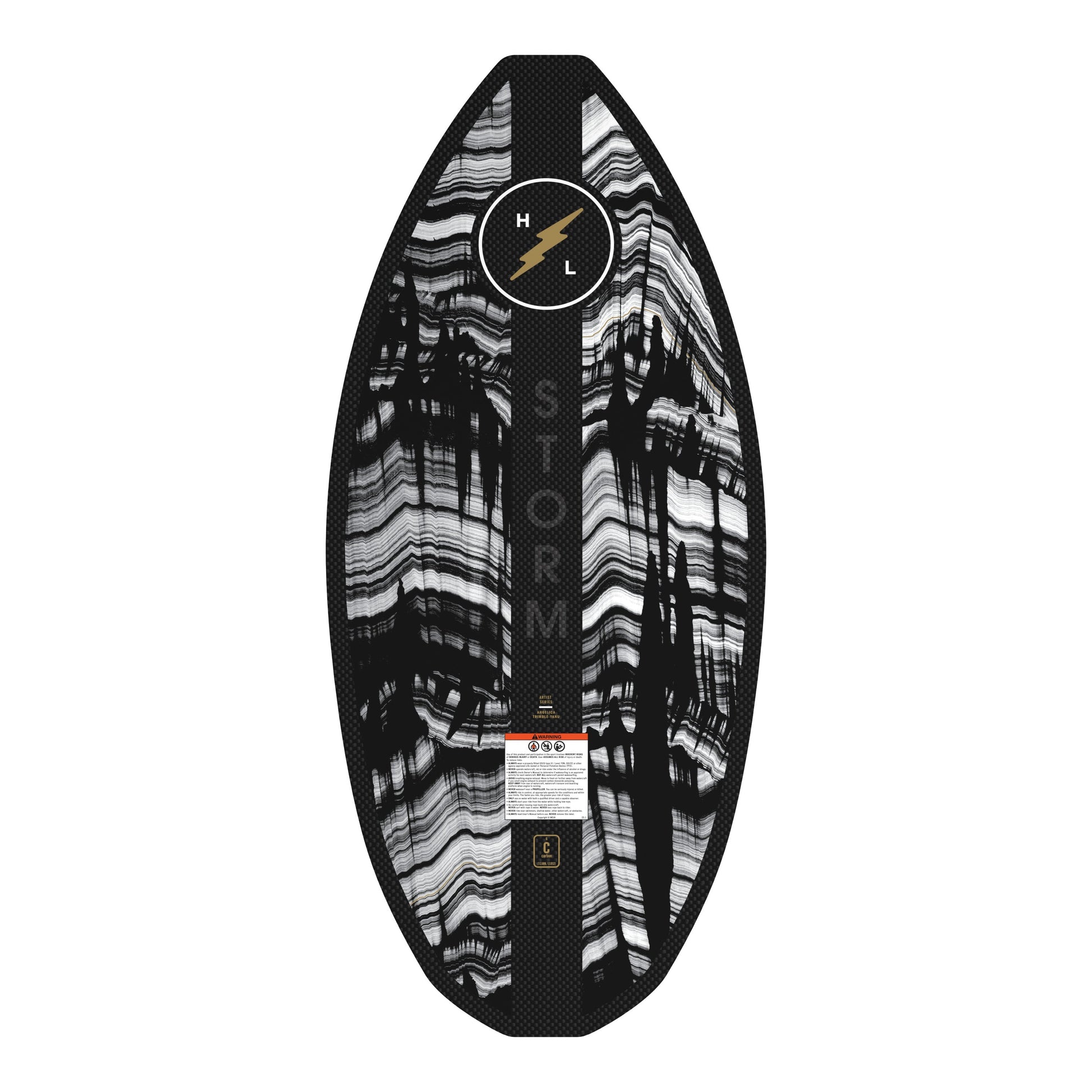 2027 Hyperlite Storm Wakesurfer — base and fin setup
