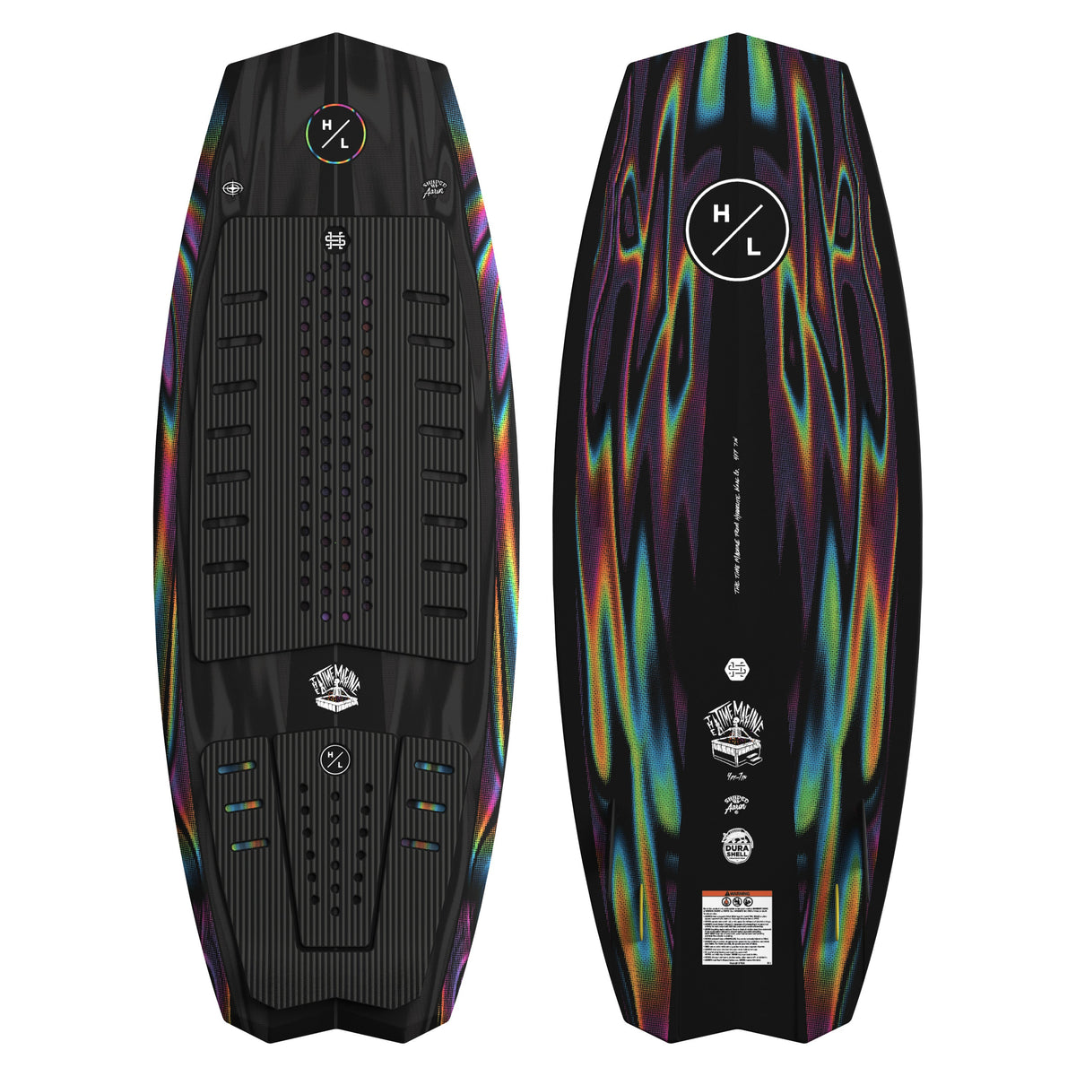 2027 Hyperlite Time Machine Wakesurfer — topsheet and base