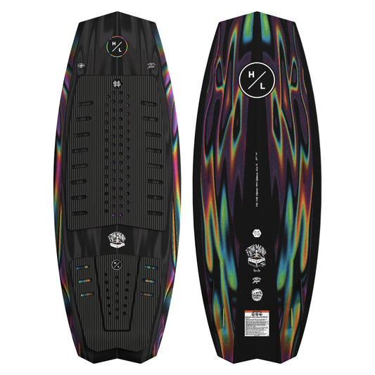 2027 Hyperlite Time Machine Wakesurfer — topsheet and base