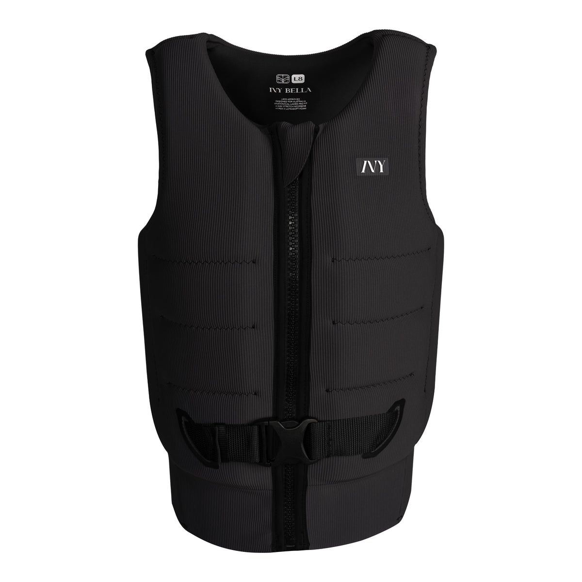 2027 Ivy Bella L50s Vest - Charcoal - front
