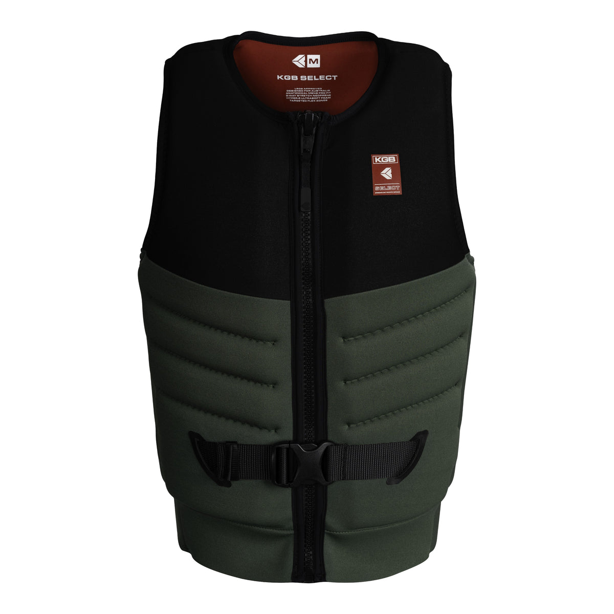 2027 KGB Select L50s Vest - Olive Green - front