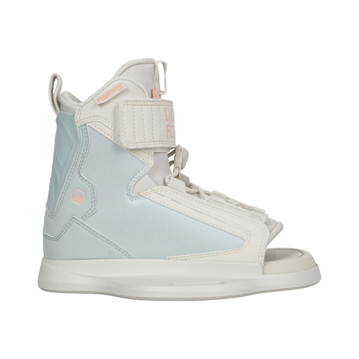 2027 Liquid Force Dream 6R Wakeboard Binding — side profile, open toe