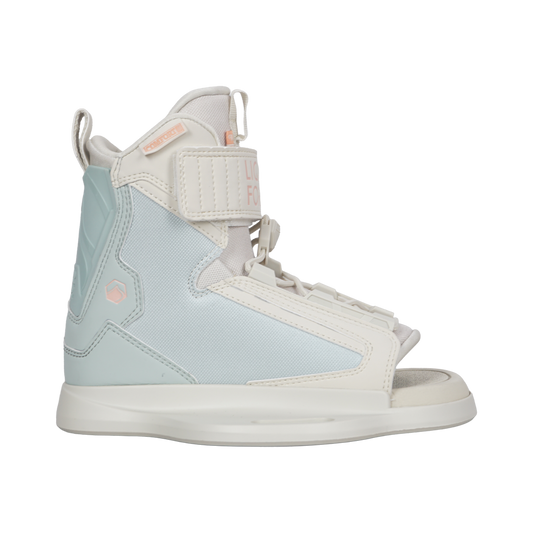 2027 Liquid Force Dream 6R Wakeboard Binding — side profile, open toe