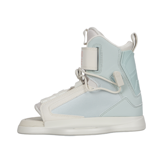 2027 Liquid Force Dream 6R Wakeboard Binding — angled view showing velcro top strap