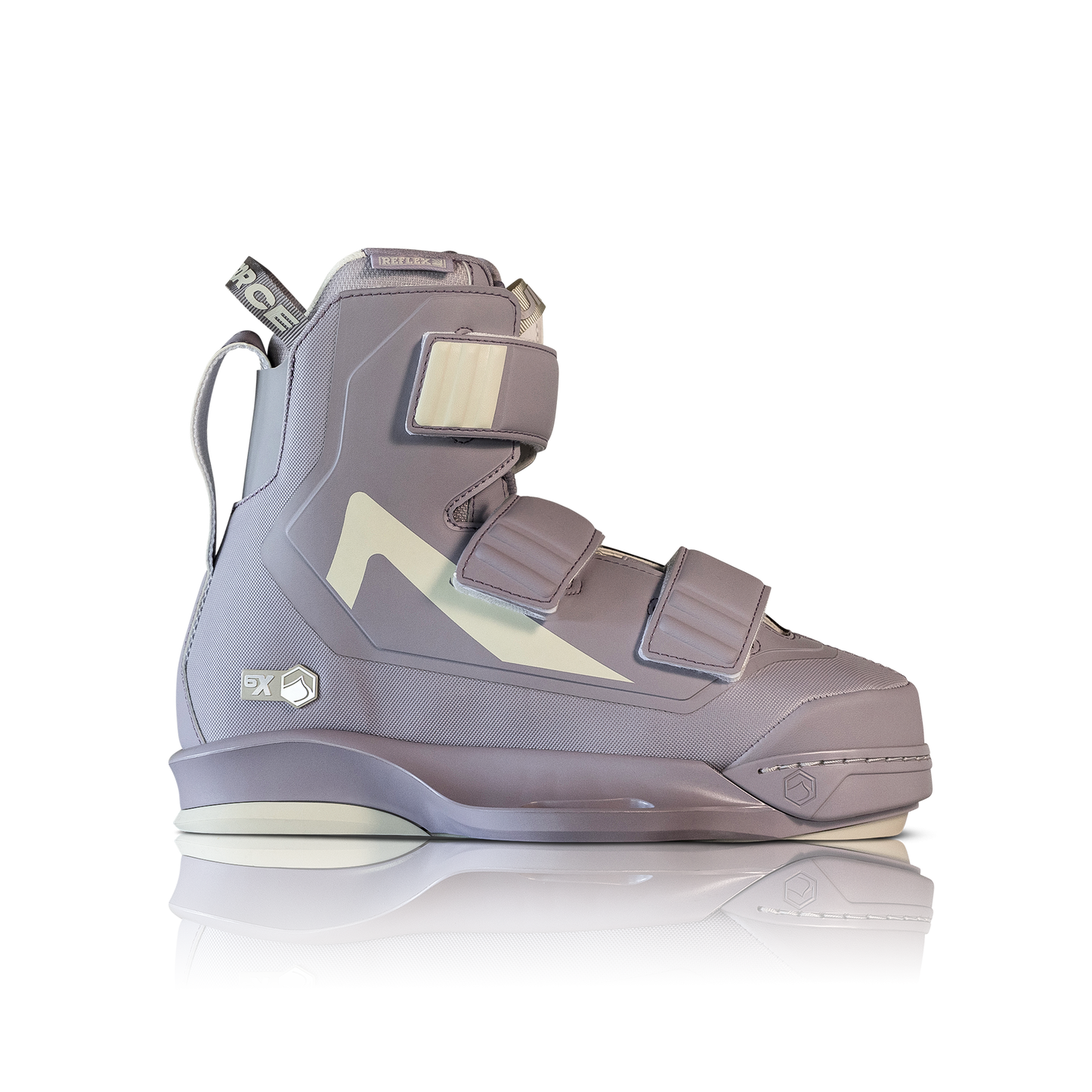 2027 Liquid Force Womens Hook 6X Wakeboard Binding Lavender — side profile