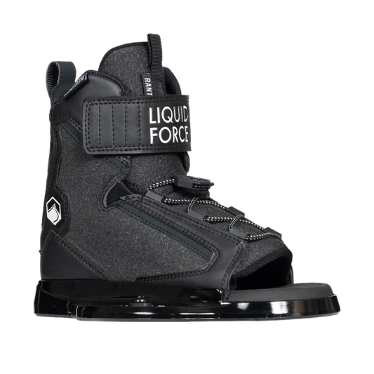 2027 Liquid Force Rant 6R Wakeboard Binding Black — side profile