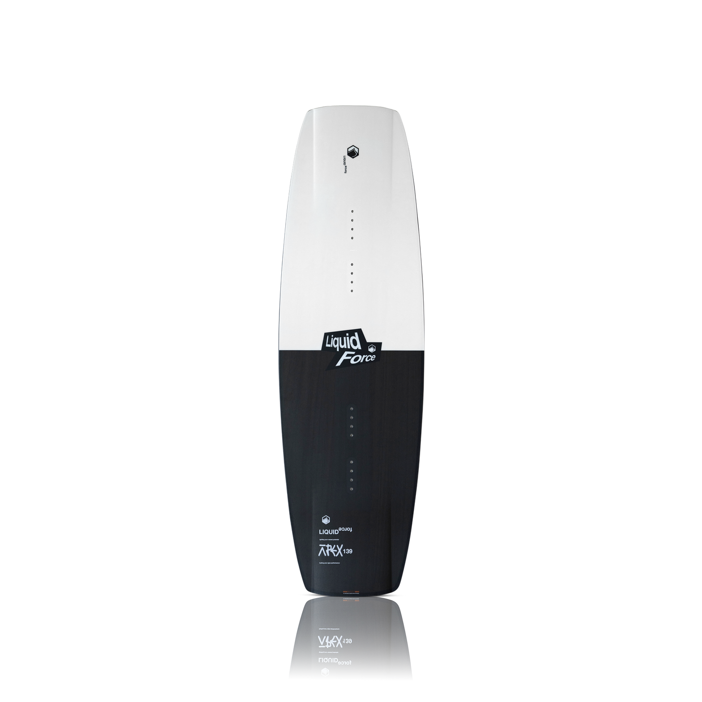 2027 Liquid Force Apex Wakeboard - topsheet and narrower park outline
