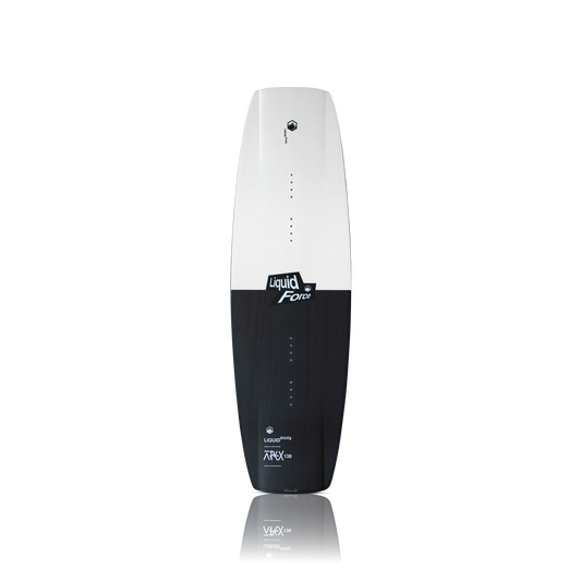 2027 Liquid Force Apex Wakeboard - topsheet and narrower park outline