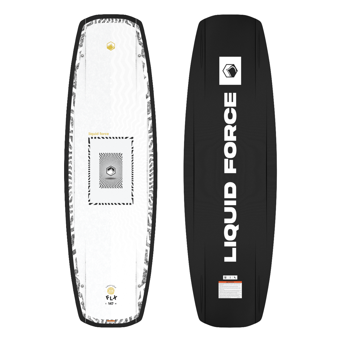 2027 Liquid Force FLX Wakeboard - topsheet and base