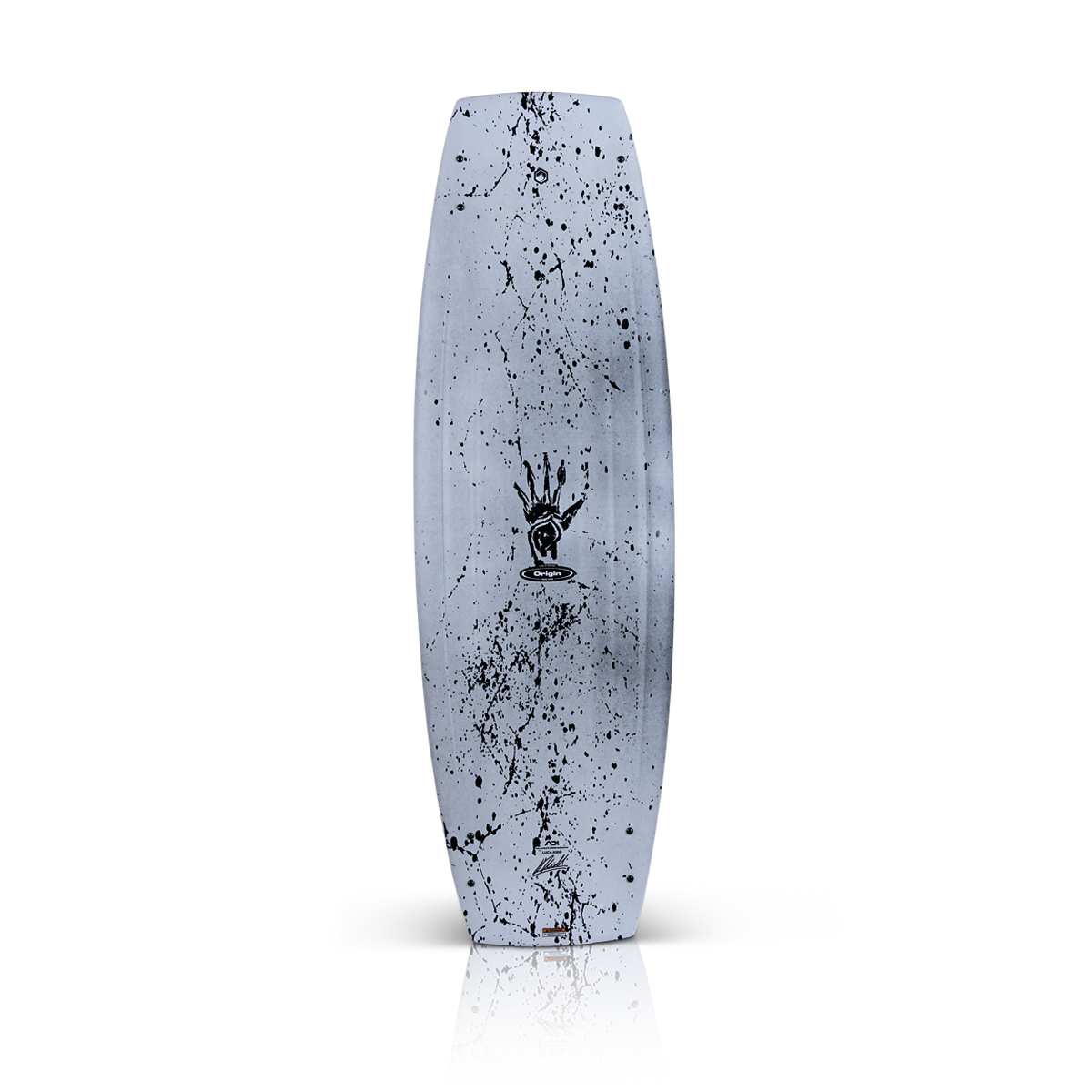 2027 Liquid Force Origin Wakeboard - topsheet with corrugated profile