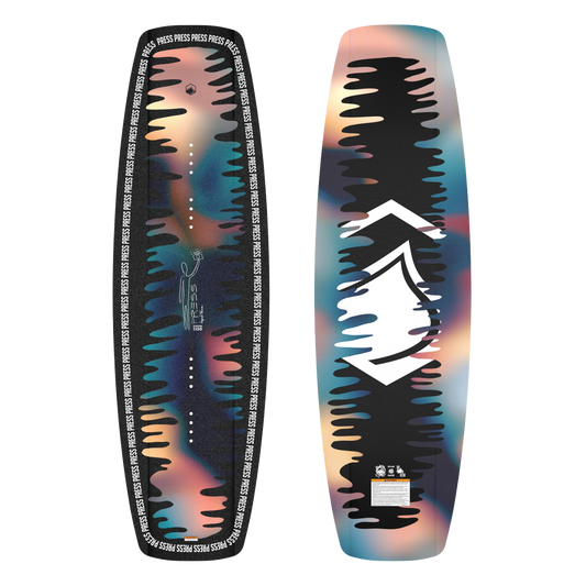 2027 Liquid Force Press Wakeboard - topsheet and base