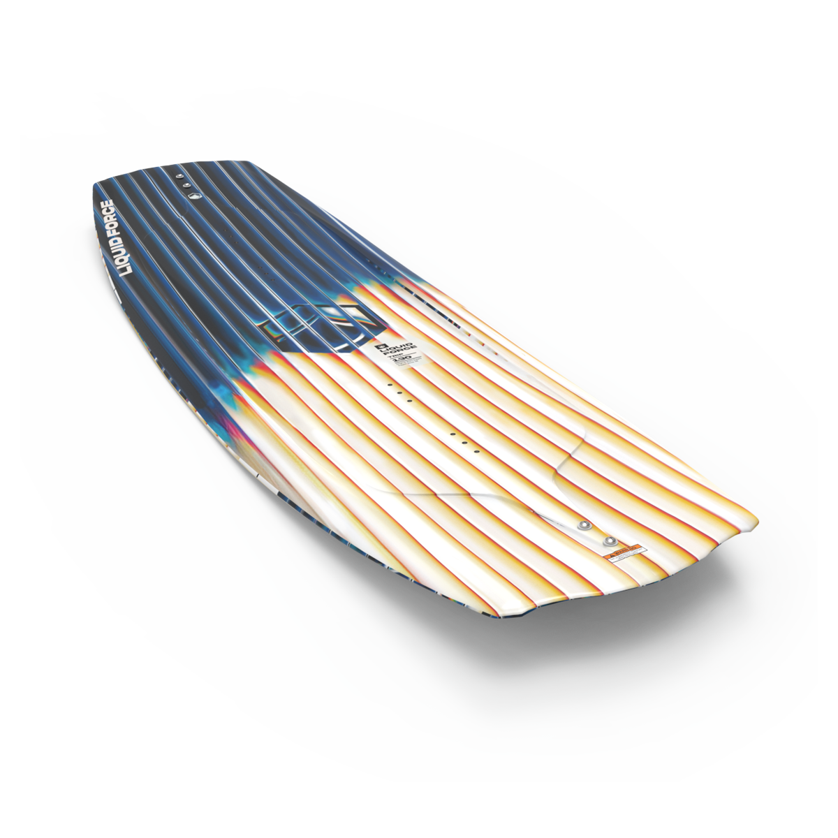 2027 Liquid Force Trip Wakeboard — angled topsheet showing the continuous rocker outline
