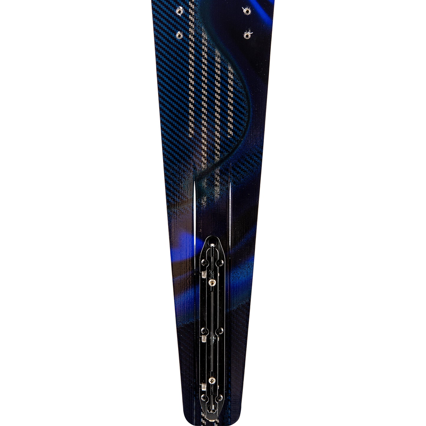 2027 Radar Senate Alloy slalom ski — base and fin block detail