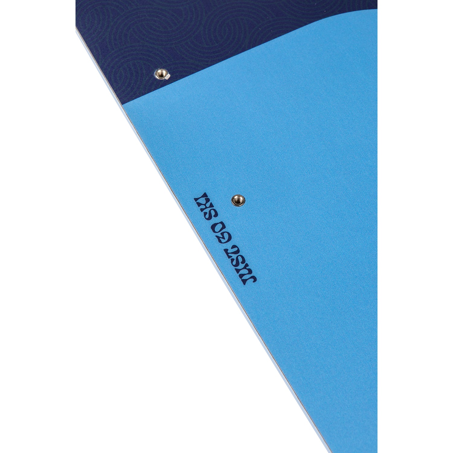 2027 Radar Session slalom ski — base showing Grip Rails 2.0 and fin block