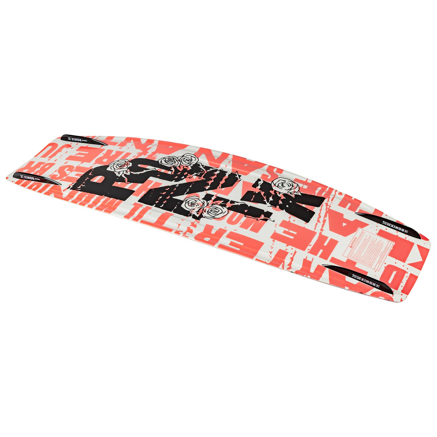 2027 Ronix Quarter 'Til Midnight Wakeboard Metallic Rose — rail and tip profile