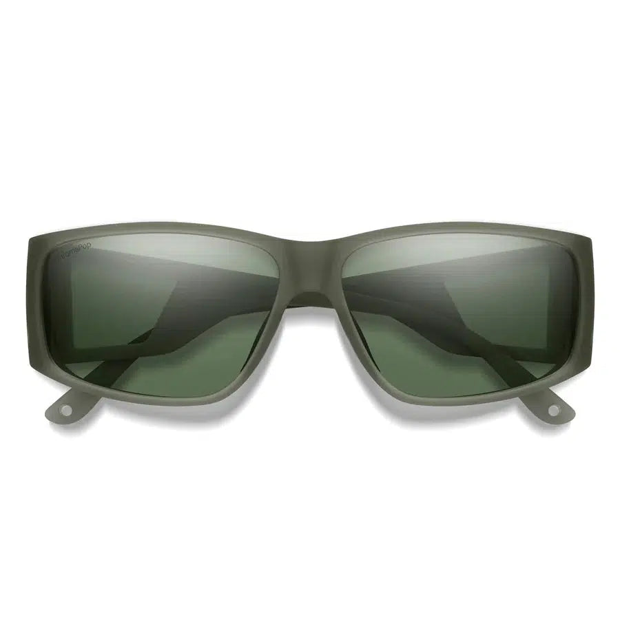 Smith Monroe Peak Matte Moss Crystal Polarized Sunglasses