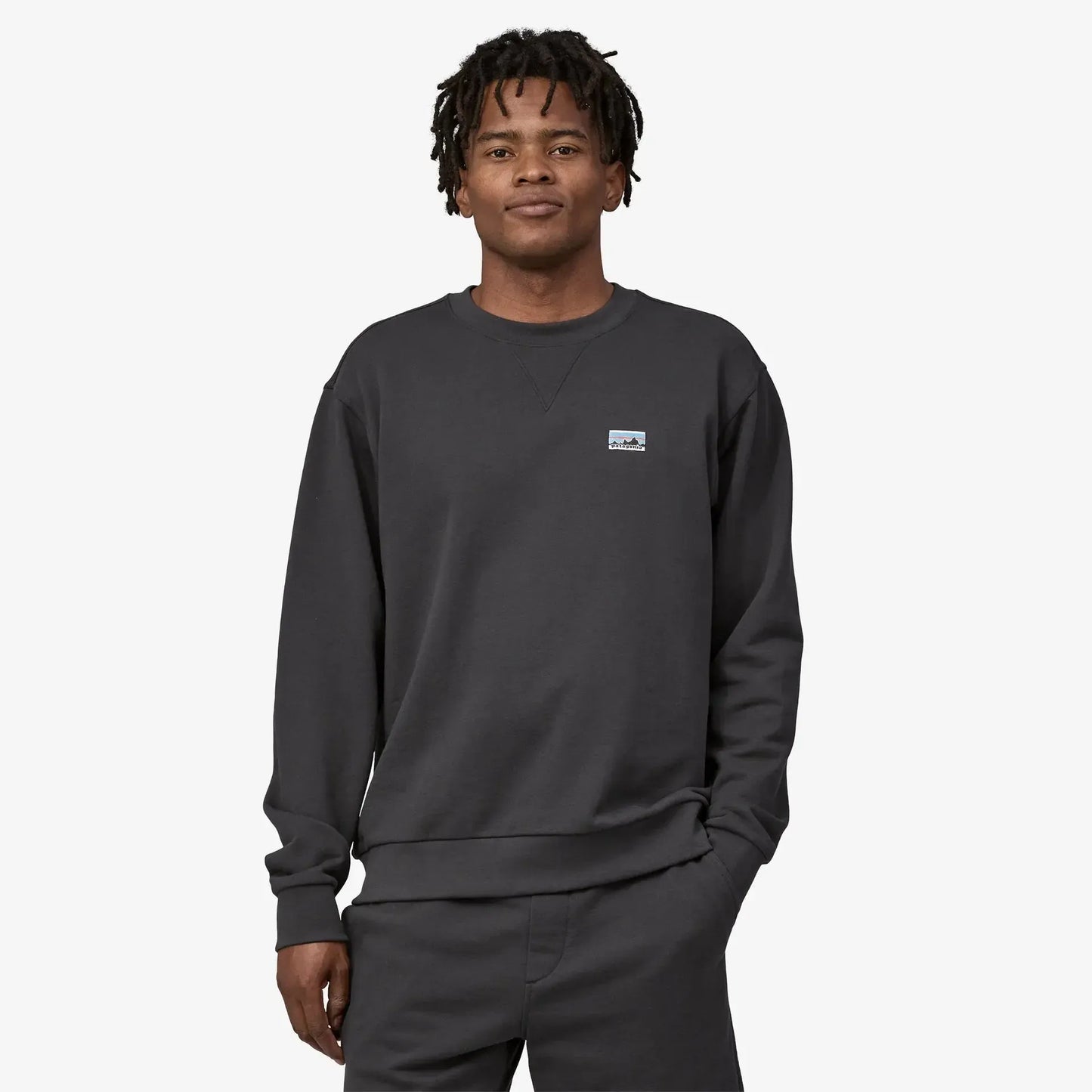 Patagonia Daily Crewneck Sweatshirt - Black