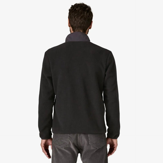 Patagonia Men’s Synchilla Jacket | Black | Back
