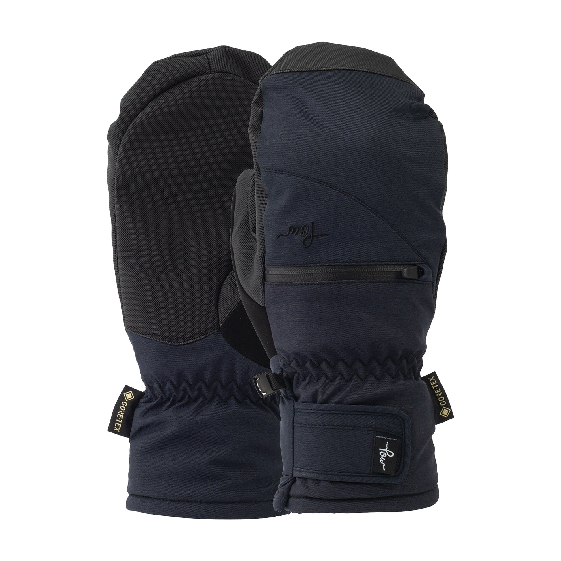 POW Cascadia GTX Short Mitt +Warm - Black