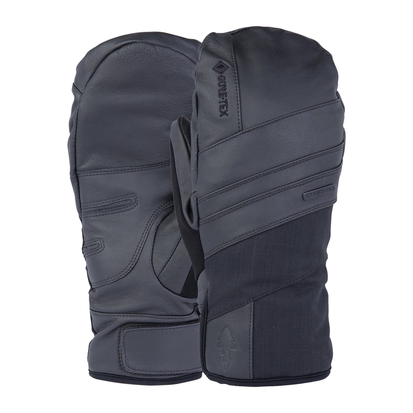 POW Royal GTX Mitt +Active - Black - Back