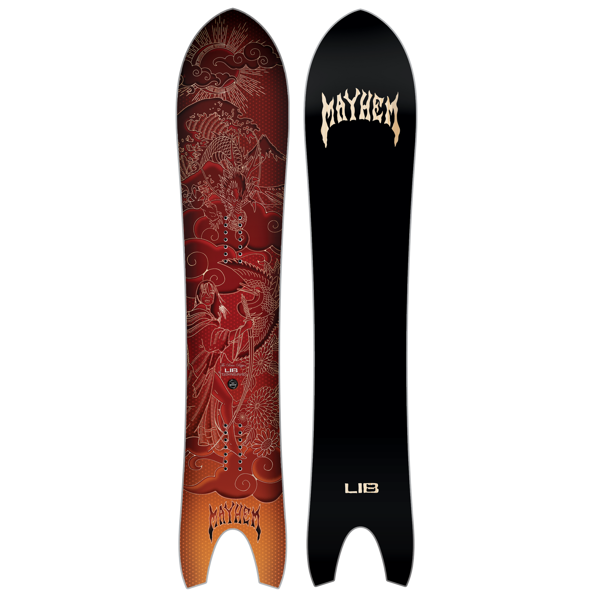 2025 Lib Tech Mayhem Retro Ripper Snowboard