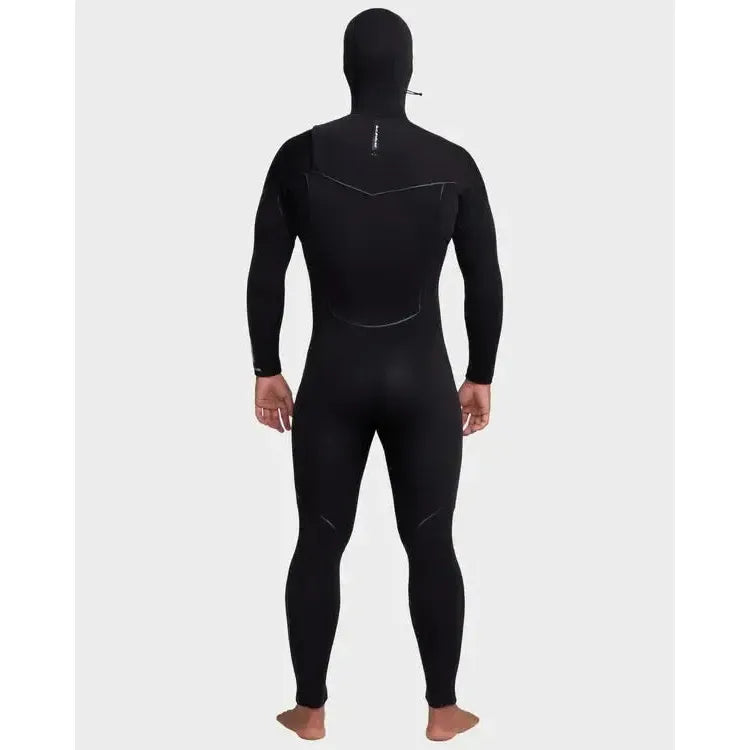 Quiksilver Mens 5/4/3 Marathon Sessions Hooded Chest Zip Wetsuits