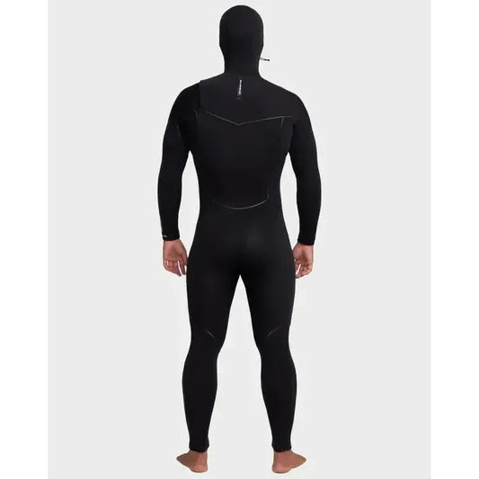 Quiksilver Mens 5/4/3 Marathon Sessions Hooded Chest Zip Wetsuits